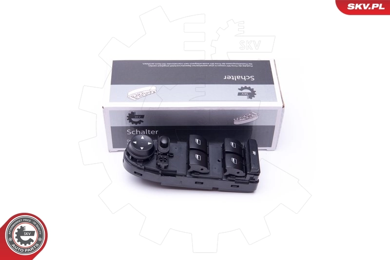 Switch, window regulator